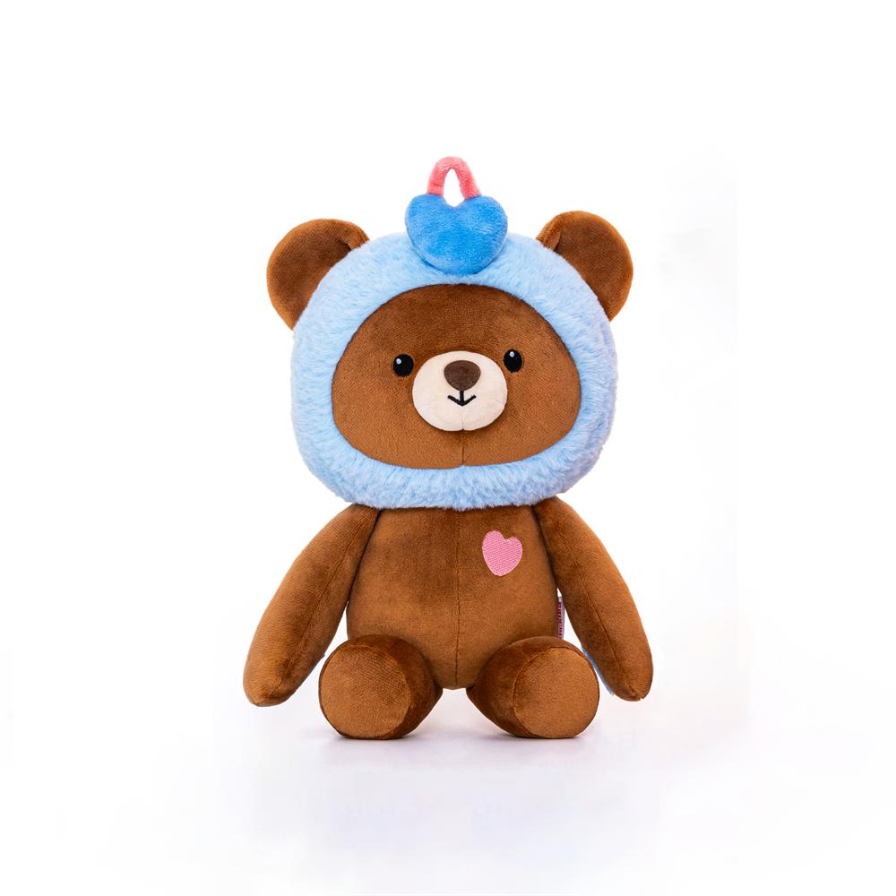 Lovelockbear Оригинальный парный плюшевый медведь Обнимающая кукла Милые пушистые мягкие игрушки Каваи Детские подарки brown Professional fishing