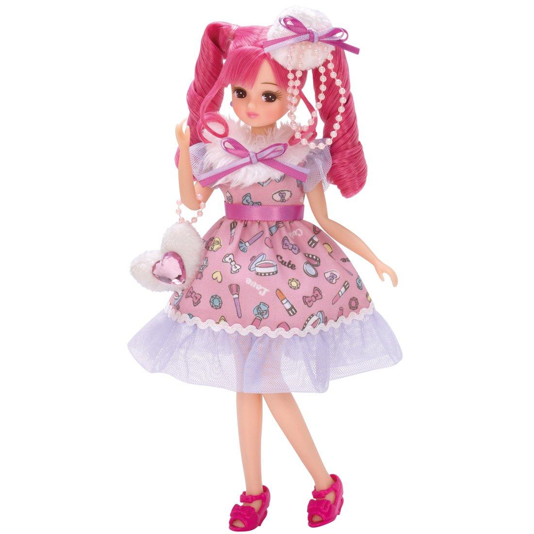 Кукла Ликка-чан LD-15 Косметический розовый pink Sliema Japan Products