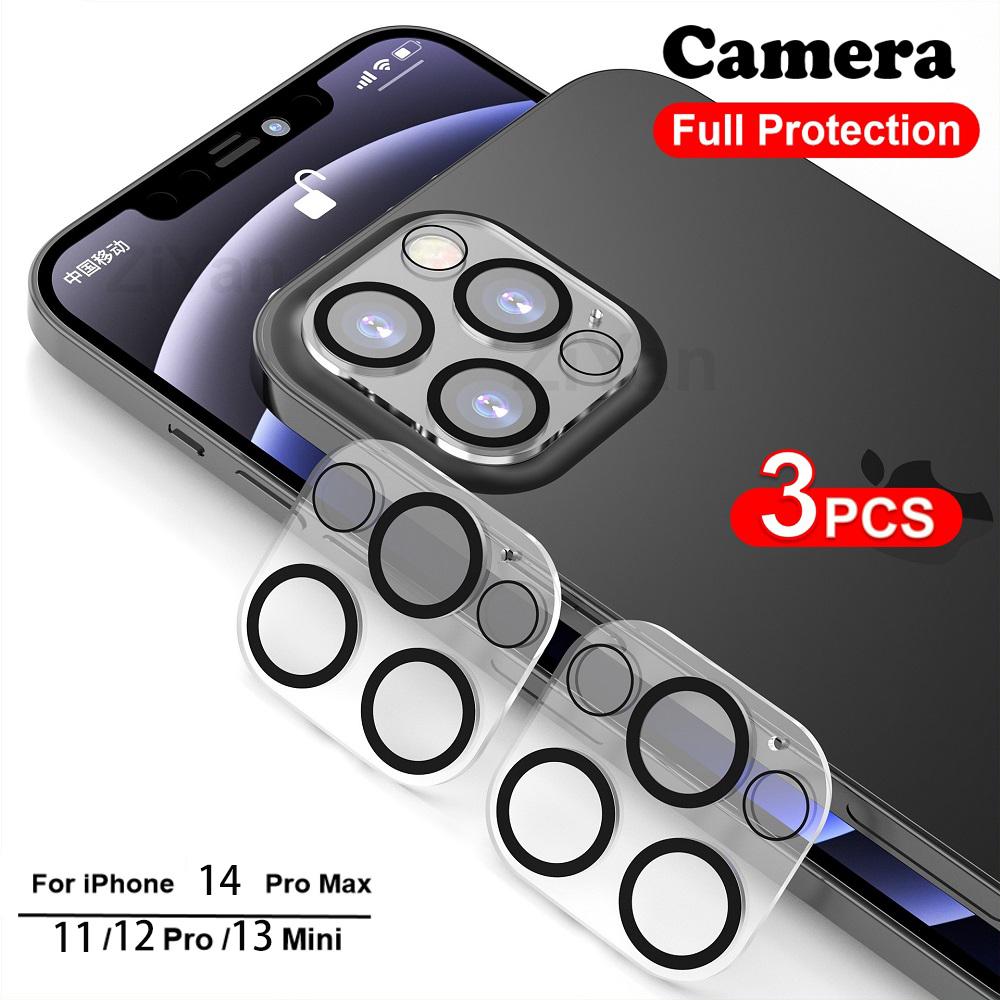 3 шт. защитная пленка для объектива камеры для IPhone 15 14 Pro защитное стекло IPhone 11 12 13 Pro Max 14 Plus 13 мини-защитный чехол для объектива 11 Pro-11 Pro Max чистый JHHC