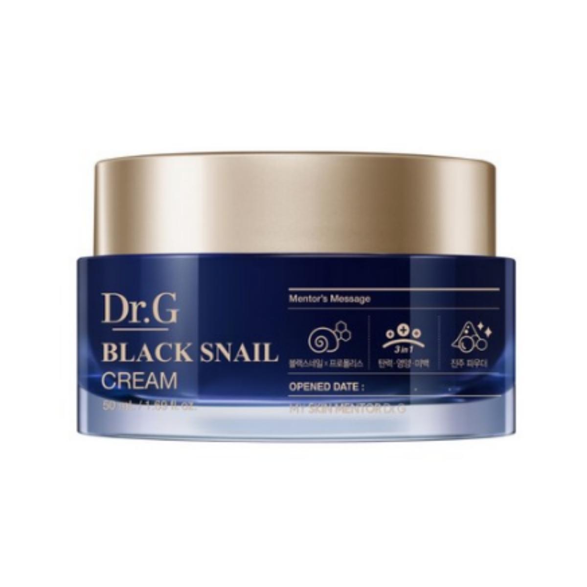 Крем для лица Dr.G Black Snail beige