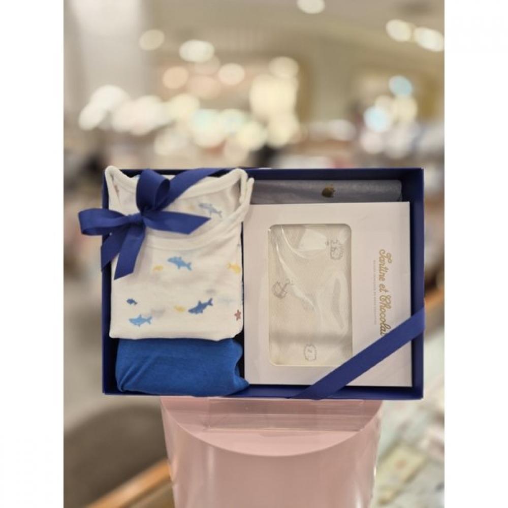 Набор handkerchiefs Chocola Bh Shark Underwear tnomxs589bSeta Blue/80 beige Show Chocola