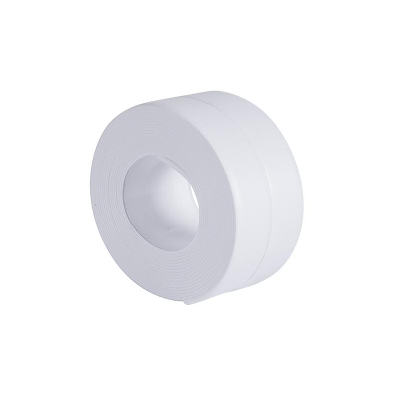 3,2 м для ванной комнаты, кухни, душа, водонепроницаемая лента для защиты от плесени, уплотнительная лента для раковины, ванны, самоклеящаяся водонепроницаемая лента 3.8cmx3.2m белый Musk