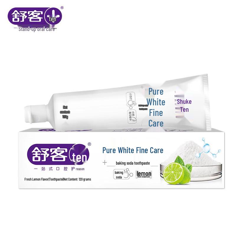 Зубная паста Shuke с пищевой содой для отбеливания и бережного ухода white JDST online