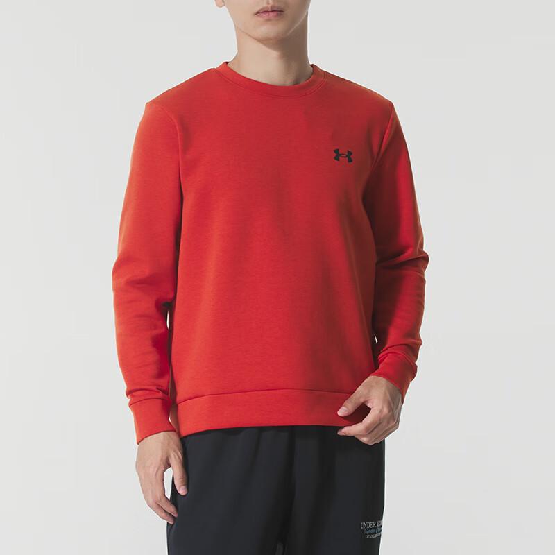 Мужская толстовка с круглым вырезом Under Armour L красный