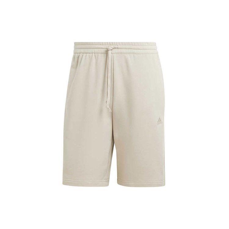 Adidas Всесезонные шорты из французской терри Мужские штаны Бежевые IN9466 XL white
