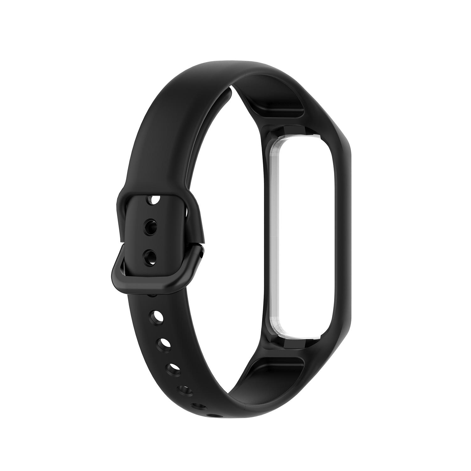 Подходит для Samsung Galaxy Fit e Ремешок для часов Высококачественный силиконовый ремешок Прочный браслет Аксессуары для часов For Samsung Fit-e black j-3C
