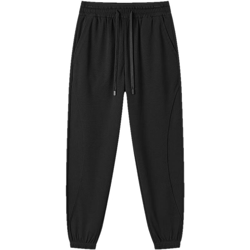 Женские однотонные джоггеры Semir с манжетами M чёрный JDST online