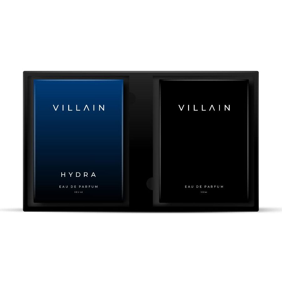 Набор парфюмерной воды (100 мл + 100 мл), Eau De Parfum Set,  Villain blue