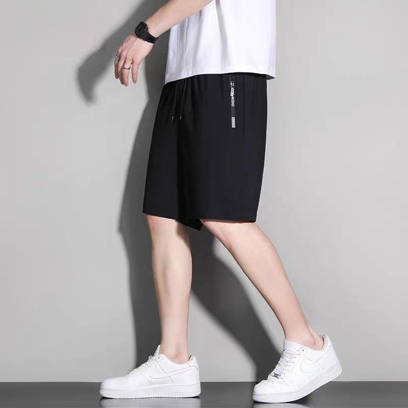 Мужские хлопковые шорты-карго M black WomApparel
