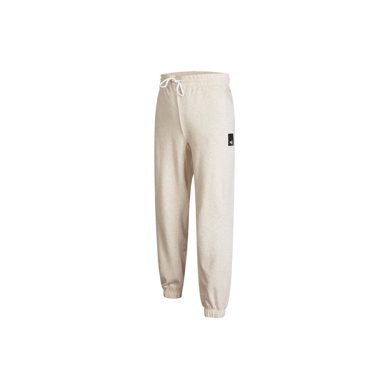Adidas Однотонные свободные прямые повседневные брюки женские низ белого цвета HE2870 S white