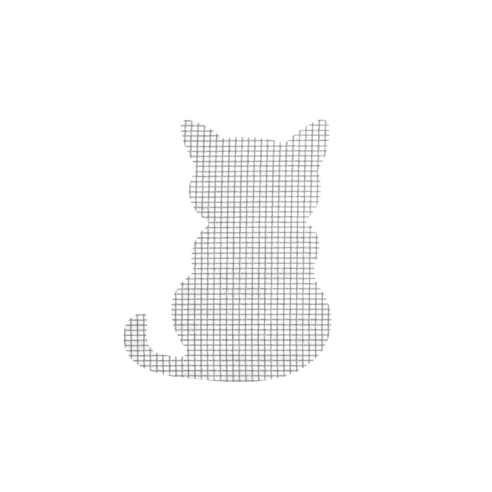 2 шт. наклейки для ремонта экрана с героями мультфильмов cat white Household kitchen equipment