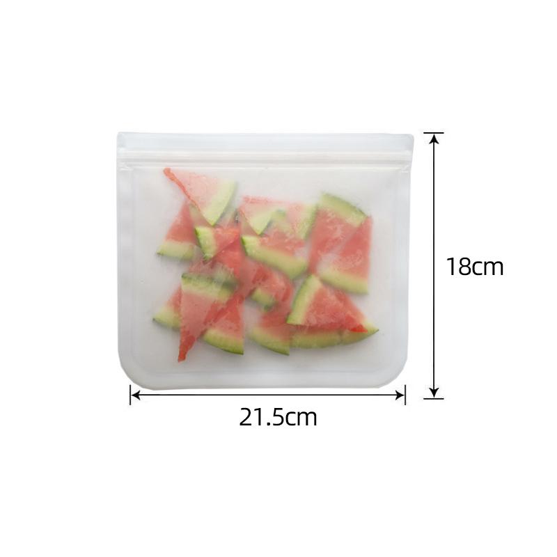 Fresh Bag Food Storage Силиконовые контейнеры для хранения продуктов питания Герметичные контейнеры Многоразовые устойчивые пакеты с застежкой-молнией Пакеты для чашек Fresh Wrap white Bestbags