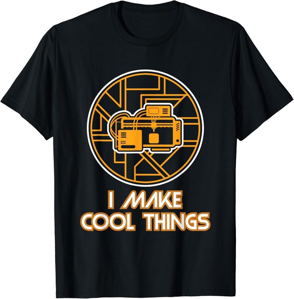 Футболка для 3D-печати в подарок энтузиасту 3D-принтера Унисекс S orange FutureDesign