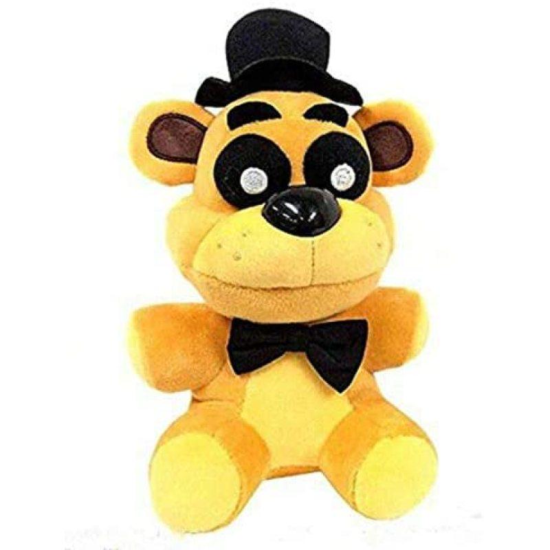 Аниме плюшевая Золотая кукла FreddyGold Bear, рождественский подарок, игрушка, один размер Yellow bear yellow QQs