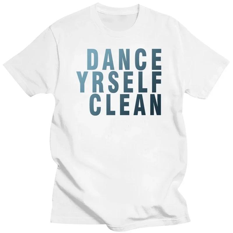 Футболка Dance Yrself Clean lcd soundsystem группа рок-музыка пьяные девушки альтернативный инди ноутбук#Цвет S чёрный The most comfortable way to travel