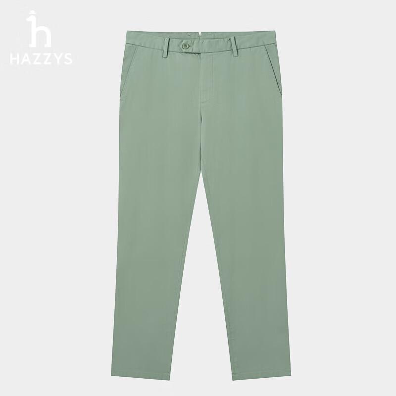 Мужские повседневные брюки HAZZYS, весна 2025, с перекрашенным эффектом 35 (180/84A) gray JDST online