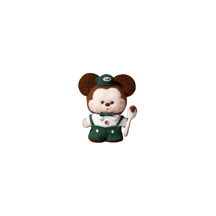 MINISO x Disney Мини Микки Милые Куклы Плюшевая Кукла Высота 15 см Кукла white HELANCO