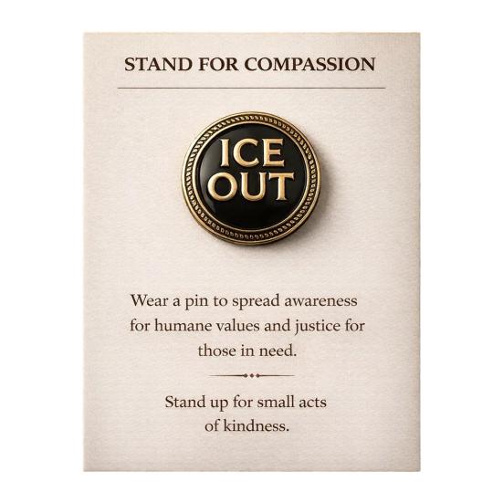 Значок  Будь добрым  Ice Out Поддерживает доброту Позитивное психическое здоровье Вдохновляющая круглая памятная булавка Подарок на день рождения white fuhushhs