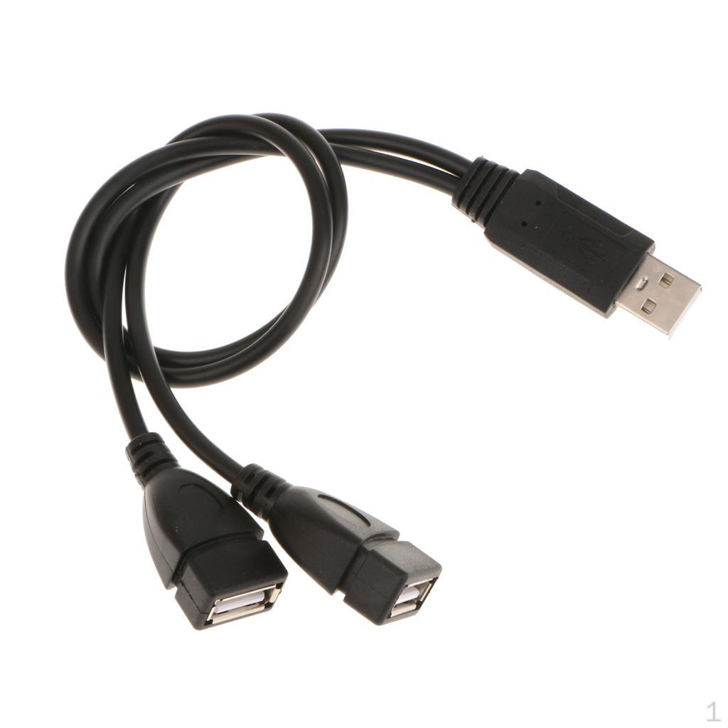 USB 2.0  папа  на двойной  мама  Кабель-адаптер-разветвитель-концентратор gray Hobbies mall