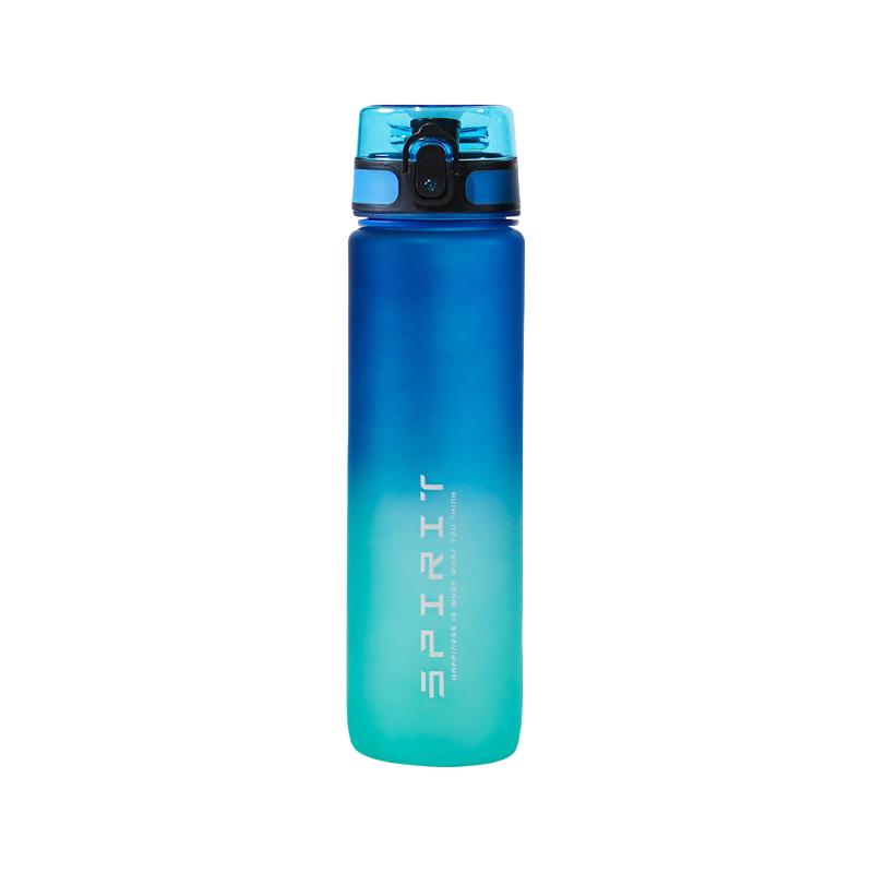 1 Liter Large Capacity Sports Water Bottle Leak-proof Plastic Cup Drink items Outdoor Travel Camping Portable Gym Fitness Jugs 1000ml синий 888 Auto Parts Town