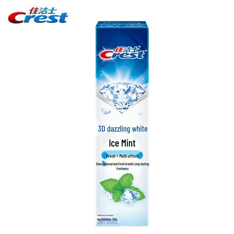 Зубная паста Crest 3D White Ледяная мята Мульти-уход blue JDST online