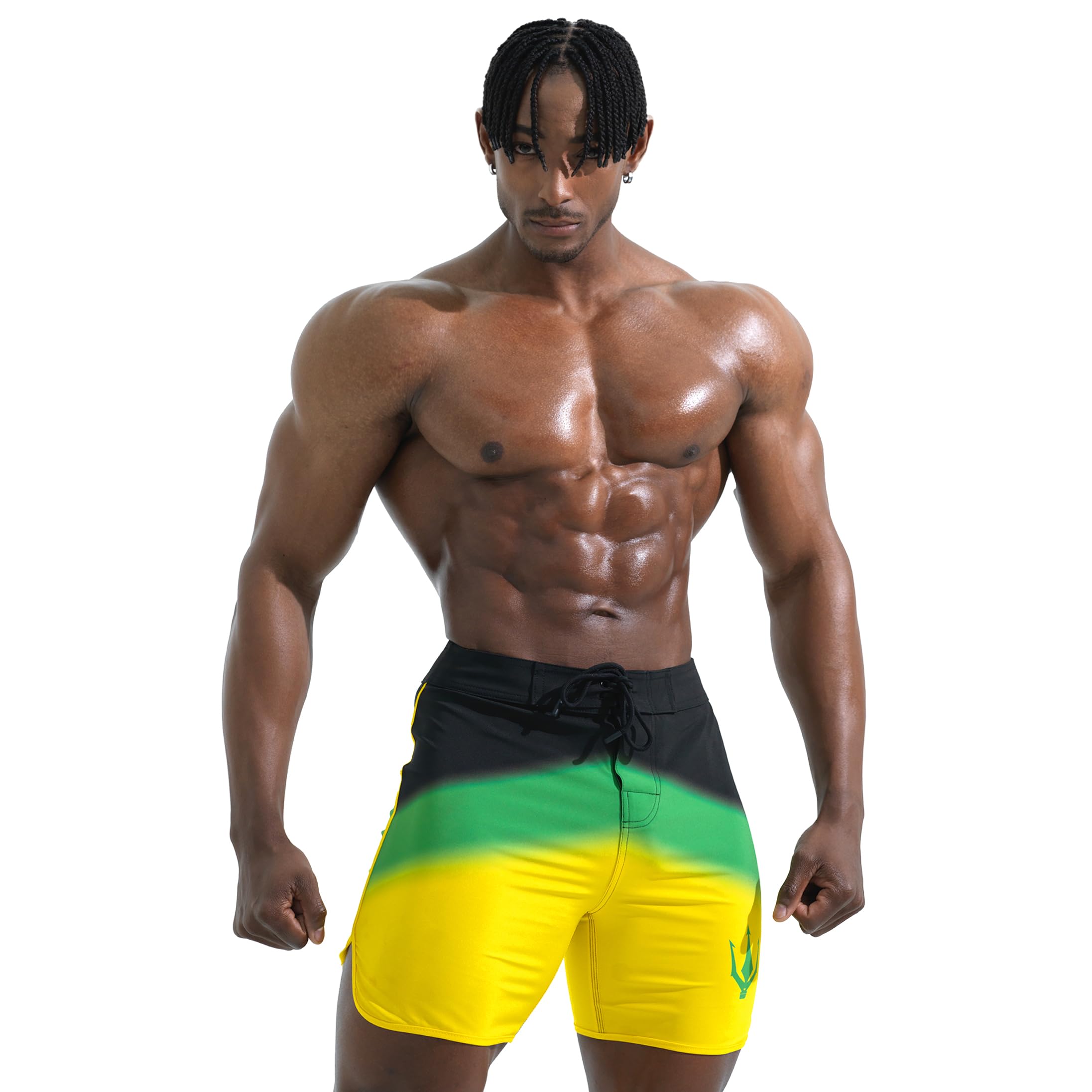 FIED IFBB 15-дюймовые мужские шорты для бодибилдинга (Physique), плавки для позирования, для соревнований, плавания и лета, NPC brown Sliema Japan Products