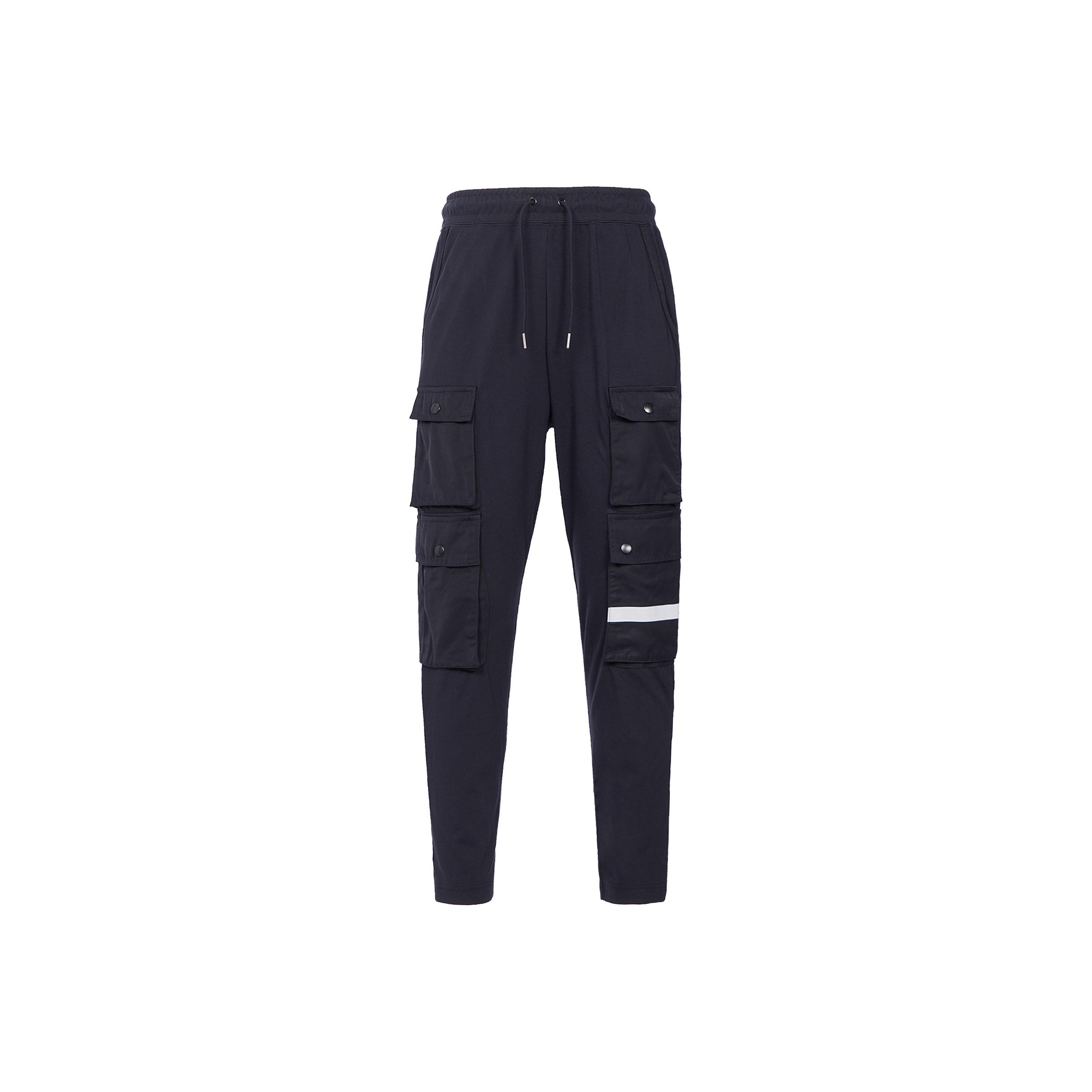 Мужские трикотажные спортивные штаны с карманами Nike Cargo, черные DB3612-010 M black