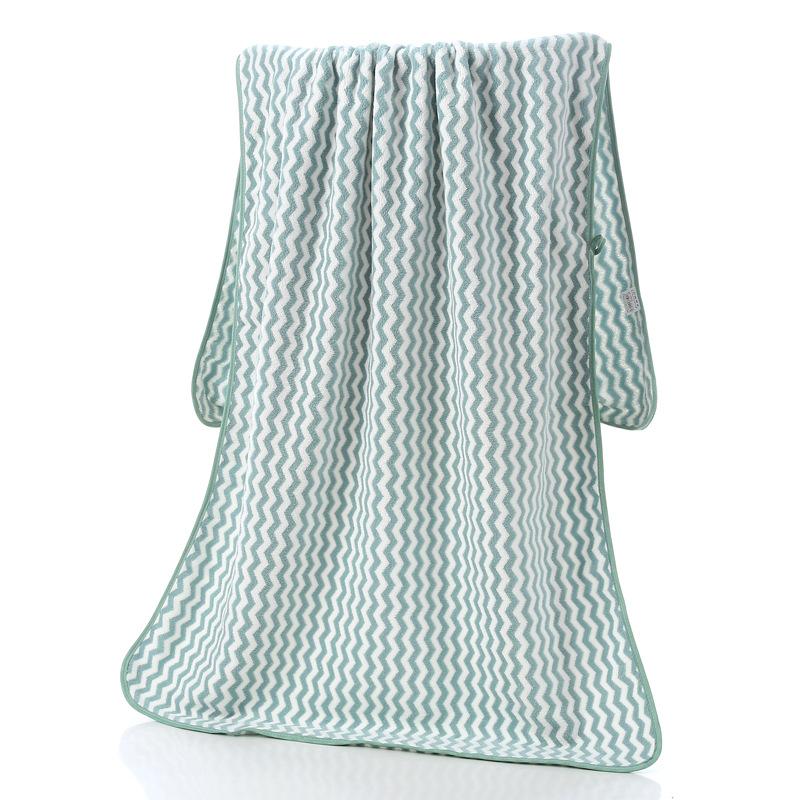 Полотенце для ванной Coral Velvet, плотное, мягкое, 70 x 140 см, AVE зелёный