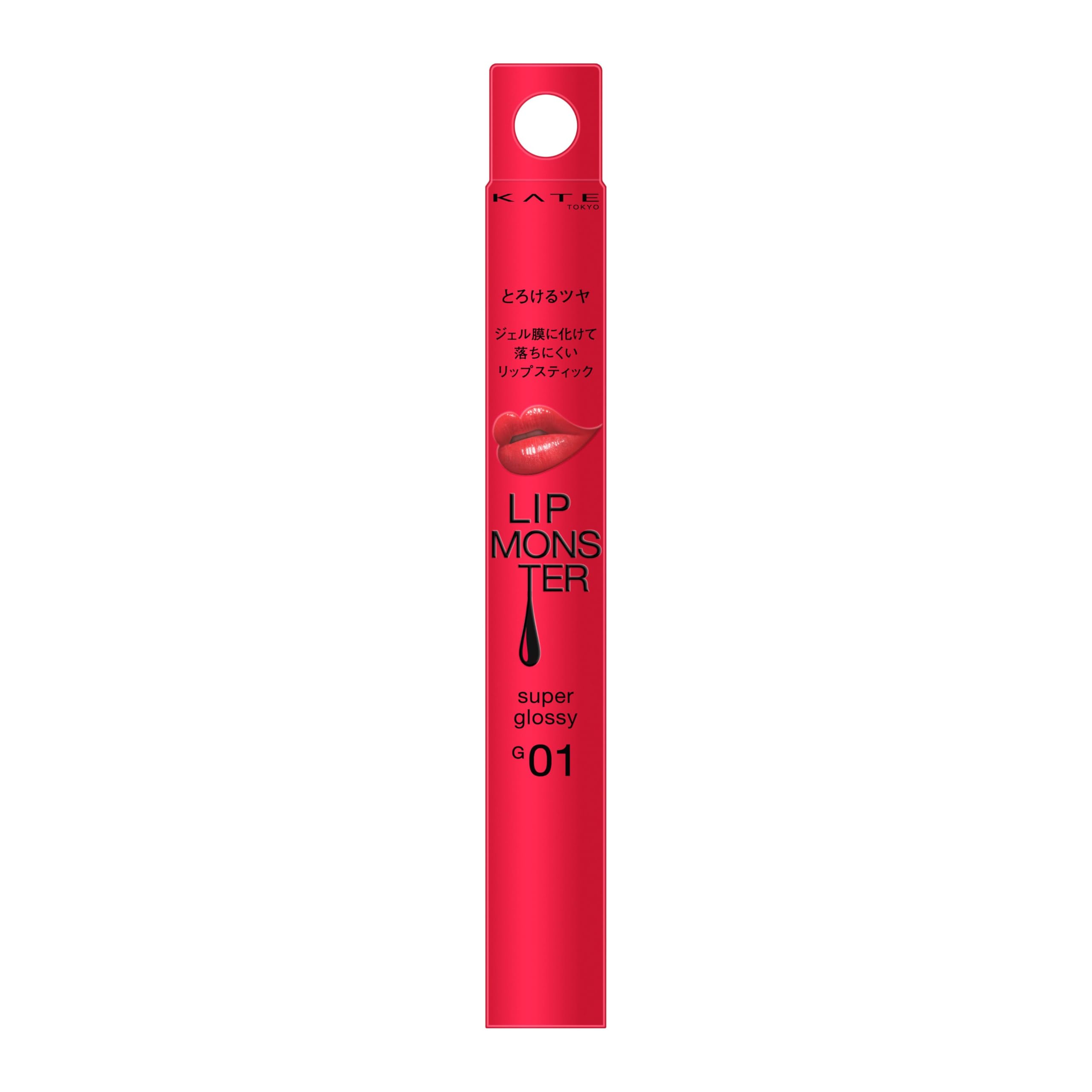 Помада KATE Lip Monster Glossy Bar G01 [Макияж для губ] red