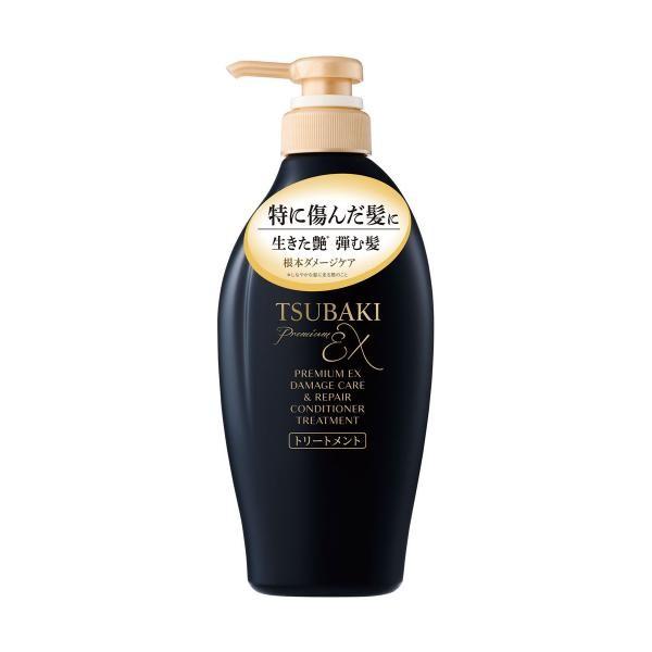 Fine to Day TSUBAKI Premium EX Damage Care  Восстанавливающий кондиционер-уход 450 мл  Сменный блок 300 мл 450mL black kotofuku