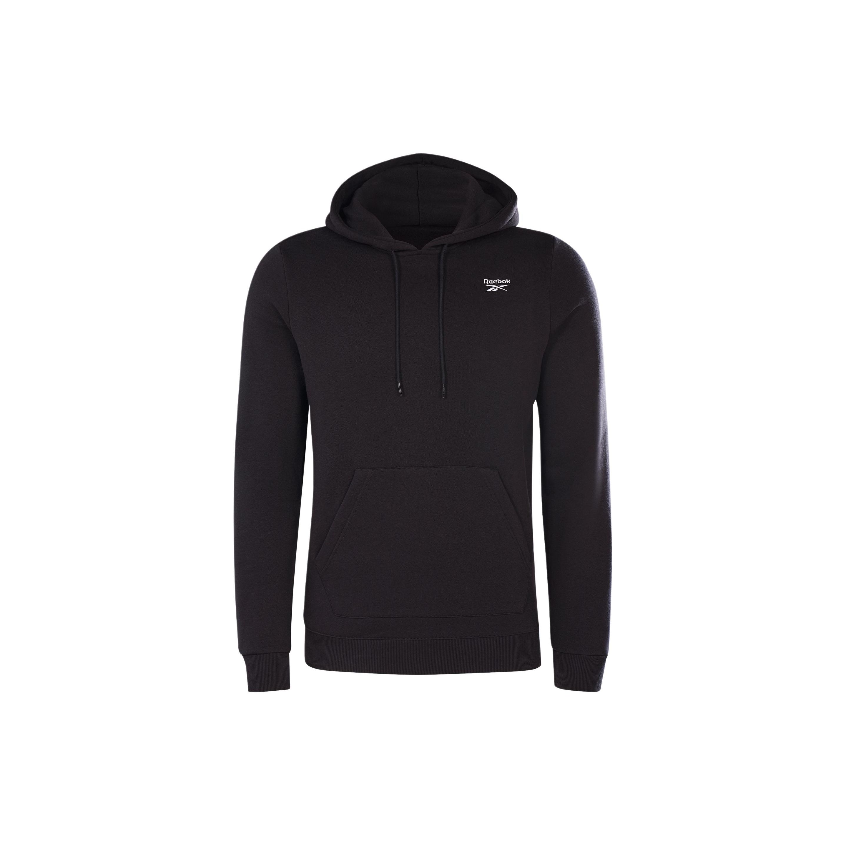 Мужская толстовка пуловер Reebok Identity Fleece Oth Casual Топы Черный GR9197 L black