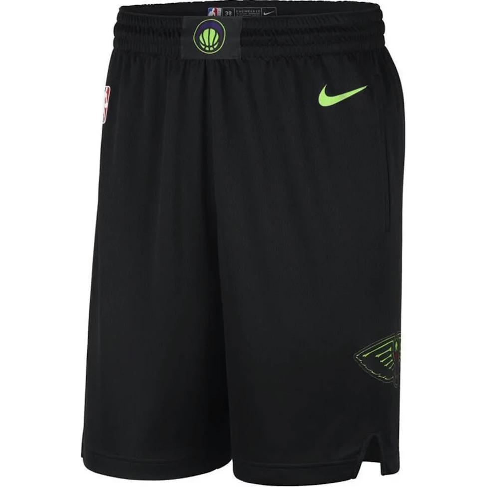 Nike Logo Elastic Waist Five-Point Casual Shorts Men shorts Black DX8711-010 S black