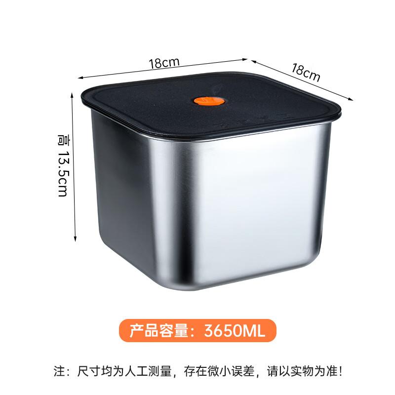 Контейнер для хранения продуктов из нержавеющей стали Shangqi серебристый JDST online