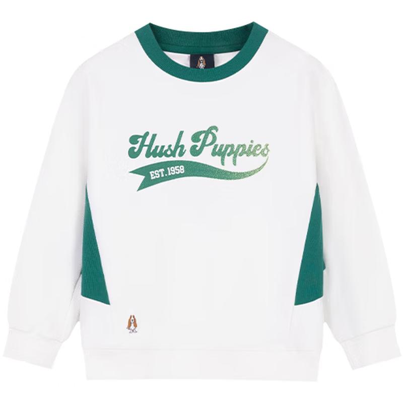 Детская толстовка Hush Puppies с цветовыми блоками 130 грязно-белый JDST online