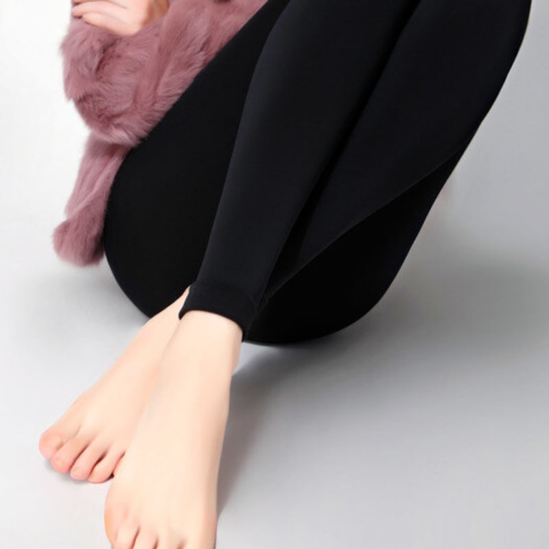 bananasisters премиальные леггинсы из искусственной норки black gray Mayfashion