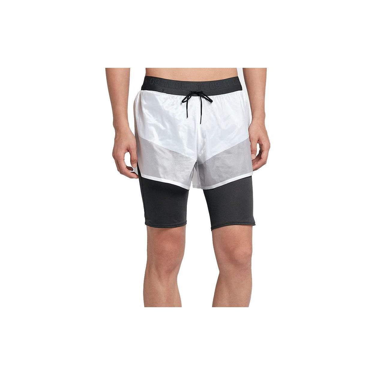Мужские спортивные шорты на шнурке с графическим принтом Nike, белые AQ6444-100 XXL white