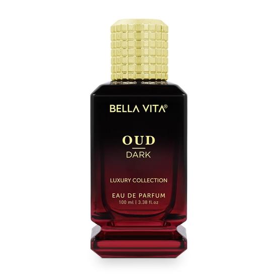 Bella Vita Luxury Men Oud Dark Eau De Parfum Интенсивные жидкие духи с грейпфрутом, ирисом, ветивером |100 мл black