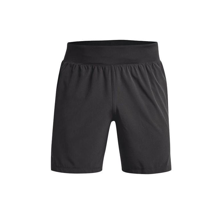 Under Armour Беговые тренировочные облегающие шорты мужские шорты серые 1361487-010 L black