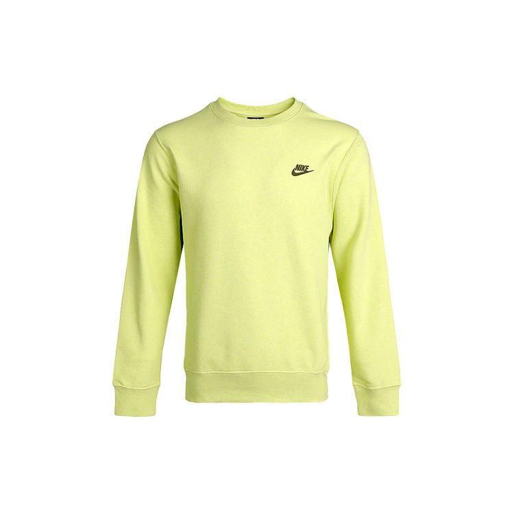 Мужская толстовка с круглым вырезом с вышитым логотипом Nike Sportswear, зеленые DA0684-352 XXXXL beige