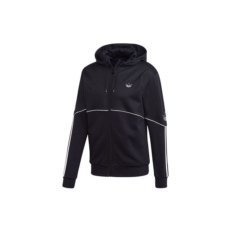 Adidas Originals Trefoil Logo спортивная куртка с капюшоном мужская верхняя одежда черный FM3871 XL black