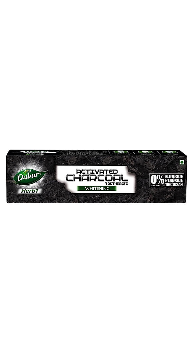 Dabur Herb l Активированный уголь и мята (Черный гель) 120г black