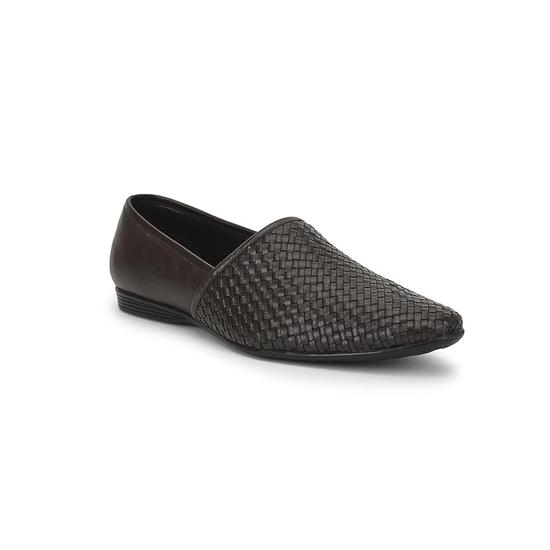 Liberty Мужские коричневые туфли для униформы JPL-247 black Vedic India