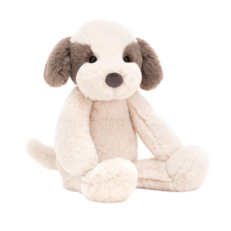 JELLYCAT Серия Собаки Животное Барнаби Щенок Успокаивающая Кукла Плюшевая Кукла Высотой 34 см gray