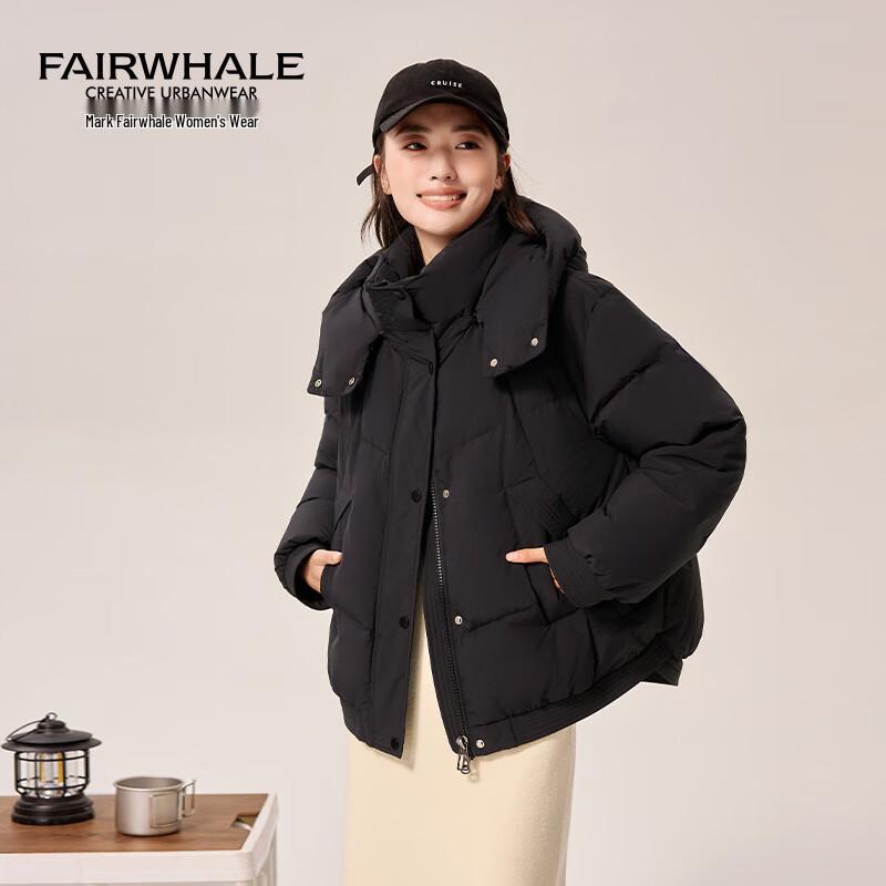 Женский короткий пуховик Mark Fairwhale L black JDST online
