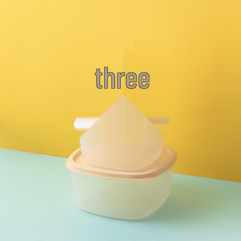 Набор из 5 контейнеров для хранения продуктов MINISO yellow