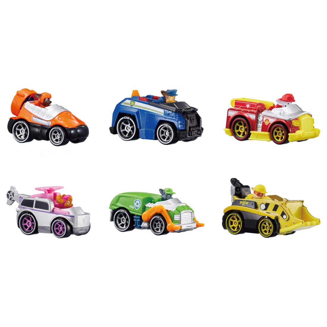 Подарочный набор литой машинки Щенячий патруль TAKARA TOMY black