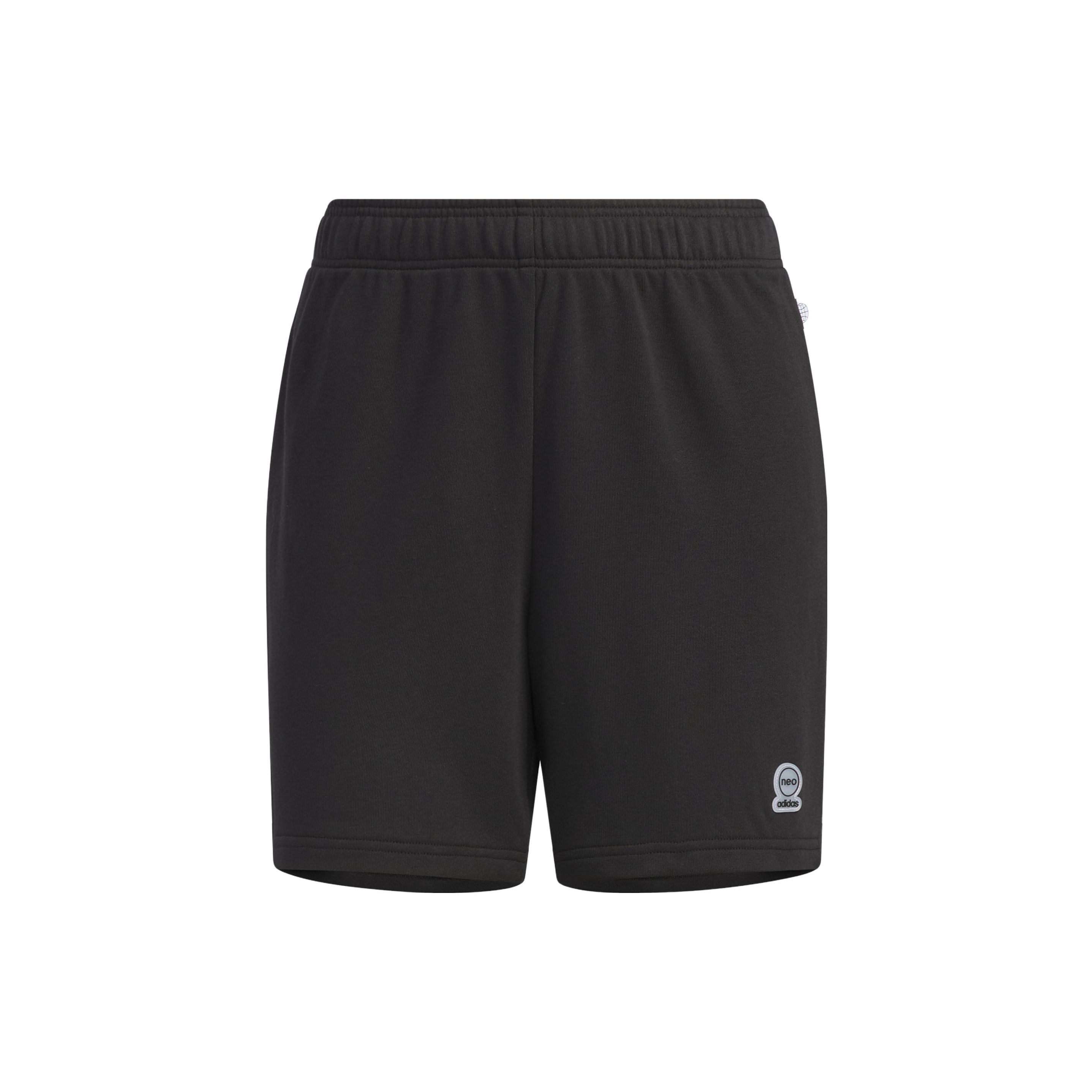 Adidas Neo однотонные спортивные повседневные шорты женские черные IA5014 M black