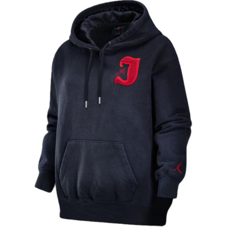 Худи Jordan Flight Fleece для улицы, повседневное, спортивное, с длинным рукавом, женское, черное FV7063-010 S black