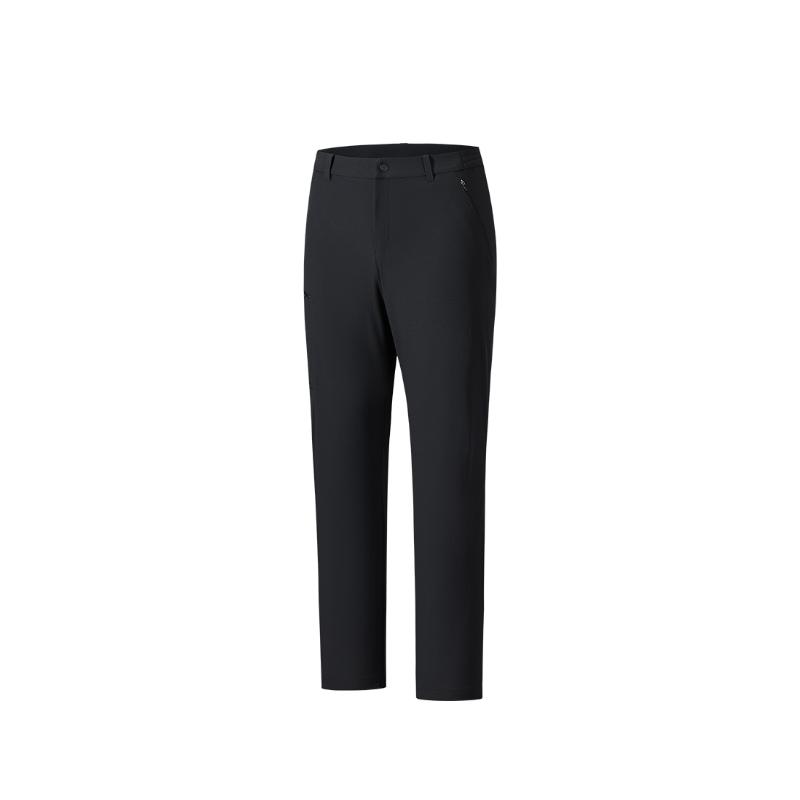 Anta Solid Color Mid-Rise Breathable Versatile Soft Straight-Leg Sports Pants Men bottoms 152530513-3 L