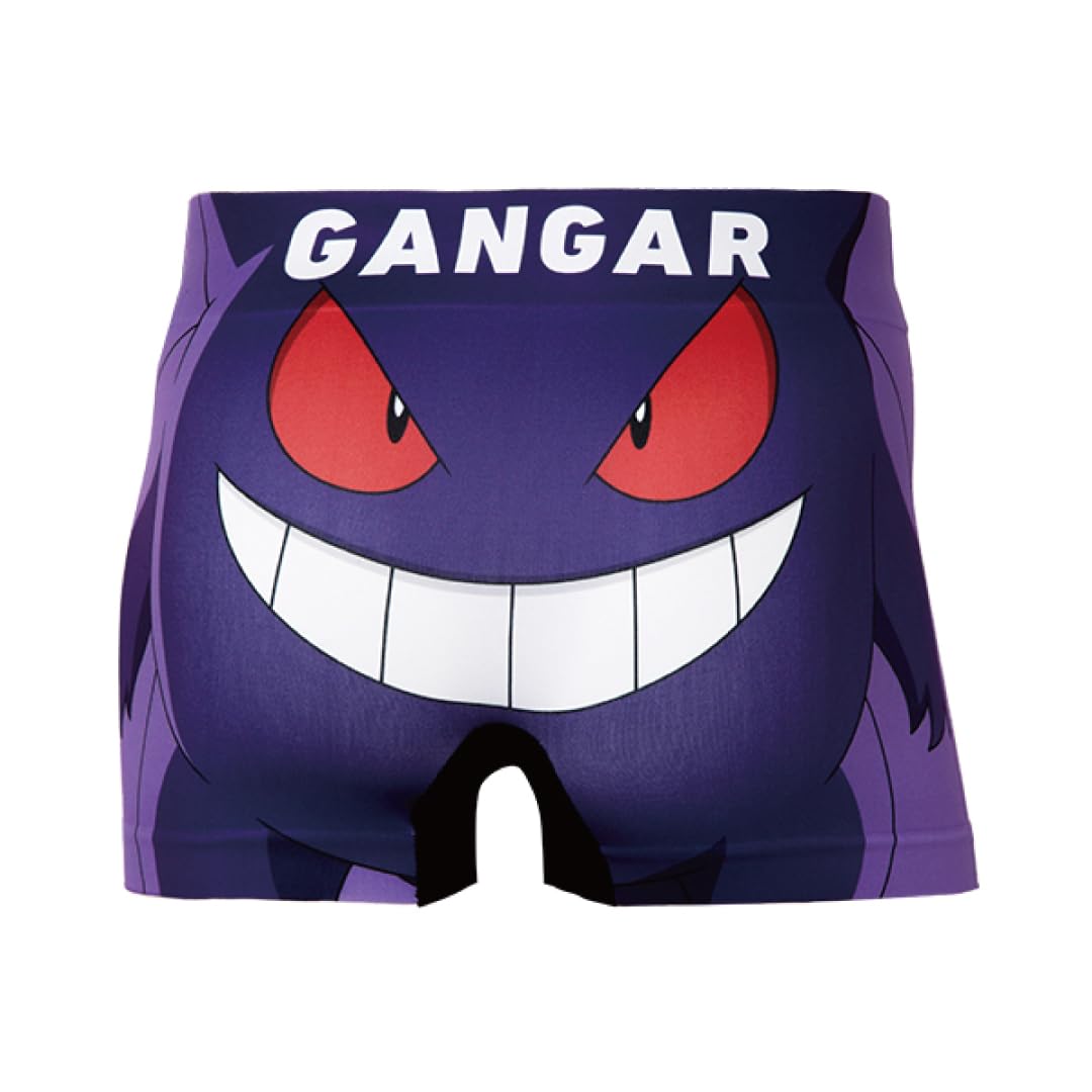 [Hip Shop] Трусы Pokemon Gengar/Мужские полиэстеровые боксеры blue RURI Japan product